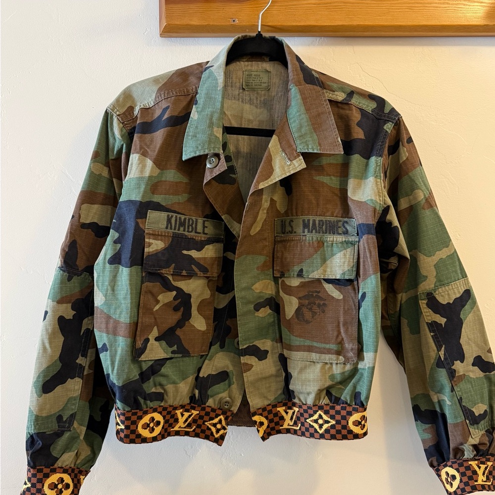 Military Camouflage Bomber Jacket